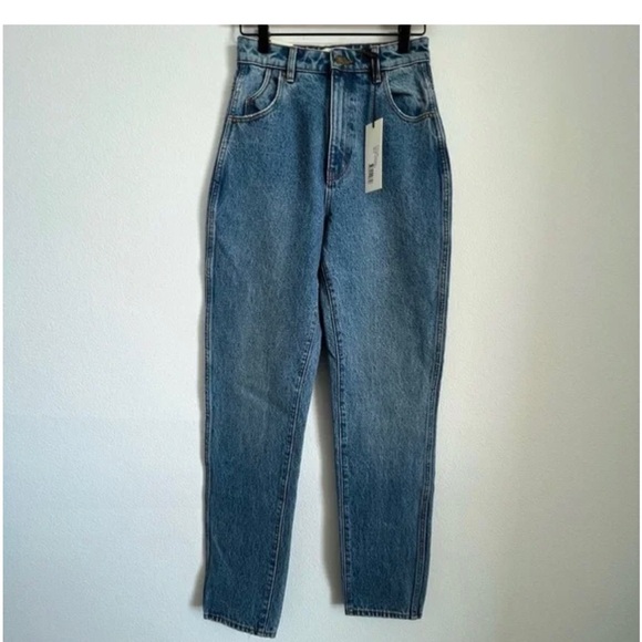 Rolla's Elle Super High Rise Relaxed Jeans NWT - Picture 5 of 8